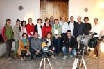 Classe prctica del curs de formaci en astroturisme organitzat per Riberaturisme