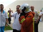  El Hospital Universitario de La Ribera realiza un simulacro de evacuación por incendio en su Área de Maternidad