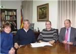 L'Ajuntament d'Alginet signa el conveni de collaboraci amb la Societat Artstica Musical