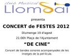 Concert de Festes de la Uni Musical de Llombai, hui a les 21 hores
