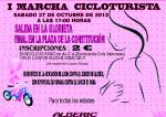 I Marcha Cicloturista de Alberic contra el cáncer de mama