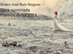lvaro Jos Ruiz, de l'Alcdia nominat als Premis Goya de Fotografia 2013