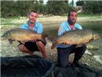 Los carletenses David Gndara y Eduardo Murillo subcampeones de Espaa de Pesca Carpfishing