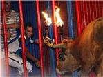 Los toros de Gregorio de Jess han protagonizado la primera noche de 'Bous al carrer' en Alzira