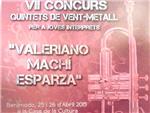 Benimodo convoca el VII Concurs de Quintets de Vent-Metall