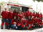 37 voluntarios de Cruz Roja Alzira velaron por prestar una eficaz asistencia en fallas