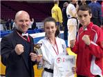 La karateca de Carlet Lidia Soriano consigue un tercer puesto en el Campeonato de Europa