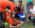 Muere un futbolista indonesio como consecuencia de una patada en el abdomen