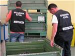 Un detenido por el robo de 7.500 kilos de tornillería de precisión y de contenedores en Almussafes