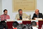 Mateu Lahoz va omplir ahir la Sala de Conferències de la Casa de la Cultura de l'Alcúdia
