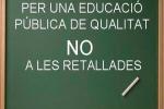 Comproms per l'Alcdia presenta moci contra les retallades de la Generalitat a partides educatives