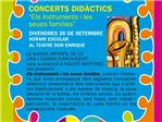 Concerts didàctics per a xiquets a Carcaixent