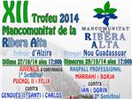 Hui es presenta la XII Trofeu de Pilota Valenciana Mancomunitat de la Ribera Alta