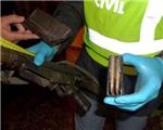 La Guardia Civil desmantela un taller clandestino de fabricación de armas y detiene a nueve personas