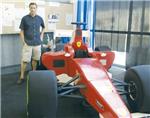 Els alumnes de l'Institut d'Almussafes construïxen una maqueta d'un Fórmula 1
