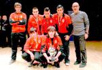 Hui 'Homenatge del CE Benifaió' a l'equip juvenil de futbol sala per el Premi Esportivitat 2012