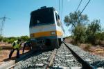 El tren del accidente de metro descarriló en 1998 entre Alberic y Villanueva de Castellón