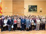 La Diputación recibe a 150 mayores de Llutxent y Algemesí
