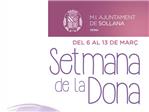 Actes per a commemorar la Setmana de la Dona a Sollana