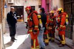 Un intento de robo de cobre provoca un escape de gas en una finca de Alzira
