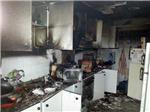 Un joven de 19 años intoxicado en Alzira como consecuencia de un incendio en su vivienda