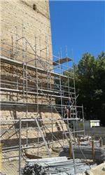 Hui han comenat les obres de la Torre Mussa de Benifai