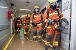 El Hospital de La Ribera realiza un simulacro de evacuacin de su rea de Urgencias