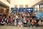 Els alumnes de 5 anys del CEIP Almassaf d'Almussafes creen una exposici sobre Joan Mir