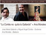“Lo Cortés no quita lo Gallardo” y Ana Morales en el Castillo de Cullera