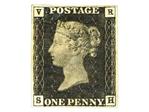 El primer sello postal del mundo, el Penny Black
