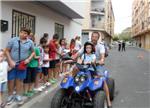 Parc deducaci vial i jocs tradicionals valencians a les festes del carrer Santa Rosa de l'Alcdia