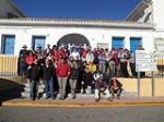  54 excursionistas realizaron la segunda etapa de la Ruta dels Monestirs-el Pas del Pobre