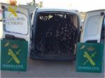 La Guardia Civil recupera cobre sustraído de líneas telefónicas en la localidad de Sollana