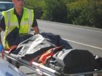 Fallece una mujer en un aparatoso accidente en la carretera que discurre entre Alzira y Corbera