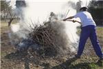 El Ayuntamiento de Alzira levanta la suspensión de las quemas agrícolas