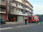 El incendio de un vehculo en un stano de Alberic obliga a desalojar dos edificios