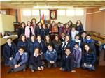 Los  escolares de Benifai se acercan a la Carta Magna en su 35 Aniversario