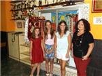 Por primera vez en las fallas de Alzira, cuatro mujeres representan a una comisión