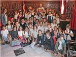 Los alumnos del Colegio La Encarnacin visitan el Ayuntamiento de Sueca