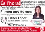 EU presenta el seu nou collectiu a Carcaixent, amb lassistncia de la diputada Esther Lpez Barcel