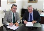  Firma del conveni de collaboraci entre lAjuntament de Sueca i el Patronat Provincial de Turisme Valncia, Terra i Mar