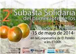 La Campaña de tomate de El Perelló arranca con la 2ª Subasta Solidaria