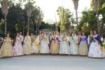 La Junta Local Fallera de Carlet participa en el besamanos  a la Virgen de los Desamparados