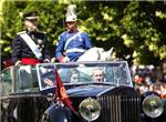 El coche en el que desfila Felipe VI es el más lujoso de su gama