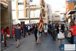 Carlet rinde homenaje a la Senyera en la celebracin del Da de la Comunidad Valenciana