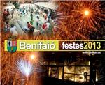 Clavariesses de La Mare de Du d'Agost i Sant Roc en les Festes de Benifai 2013