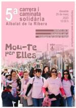 Albalat de la Ribera es torna a moure pel cncer de mama amb la cinquena edici de la carrera caminada solidria Mou-te per Elles