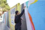 Algemesí compta amb un nou mural de l’artista local Gemma Alpuente