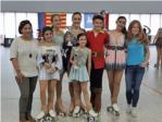 Alginet aconsegueix 4 copes al campionat autonòmic de Patinatge modalitat Solo dance