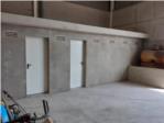 Almussafes construeix dos magatzems i instal·la graderies en el Camp de Futbol Municipal